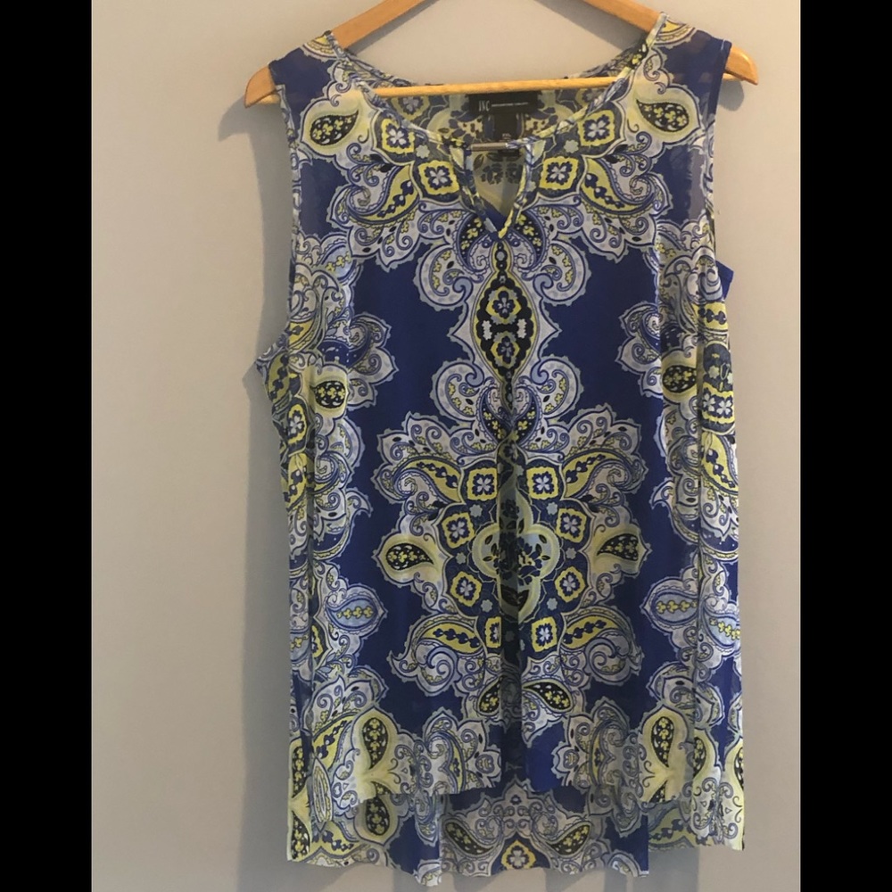 I•N•C Sheer Tank & Camisole (XL)